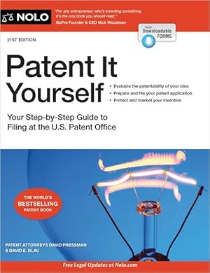 Bild des Verkufers fr Patent It Yourself: Your Step-By-Step Guide to Filing at the U.S. Patent Office zum Verkauf von moluna