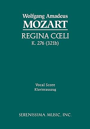 Bild des Verkufers fr Regina Coeli, K. 276 - Vocal Score zum Verkauf von moluna