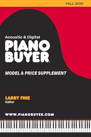 Bild des Verkufers fr Piano Buyer Model & Price Supplement / Fall 2020 zum Verkauf von moluna