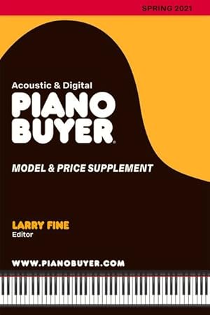 Bild des Verkufers fr Piano Buyer Model & Price Supplement / Spring 2021 zum Verkauf von moluna