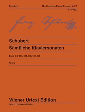 Seller image for Complete Piano Sonatas Vol. 3 for sale by moluna