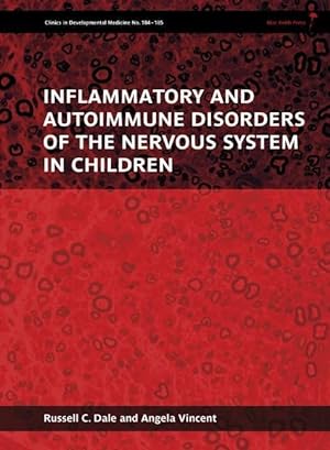 Imagen del vendedor de Inflammatory and Autoimmune Disorders of the Nervous System in Children a la venta por moluna