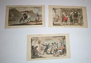 A group of Dr. Syntax colour aquatints by Thomas Rowlandson. First editions.