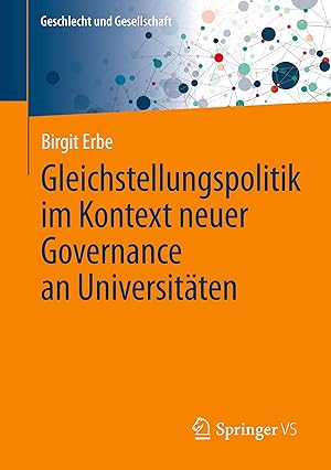 Seller image for Gleichstellungspolitik im Kontext der neuen Governance der Universitaeten for sale by moluna