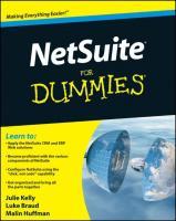 Seller image for NetSuite For Dummies for sale by moluna