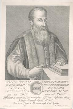 Image du vendeur pour Ciriaco Strozzi, Patrizio Fiorentino. (Italian scholar, 1504-1565). mis en vente par Wittenborn Art Books