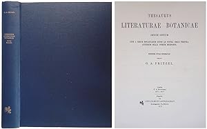 Thesaurus Literaturae Botanicae. Omnium gentium inde a rerum botanicarum initiis ad nostra usque ...
