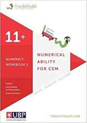 Bild des Verkufers fr 11+ Tuition Guides: Numerical Ability Workbook 2 zum Verkauf von WeBuyBooks