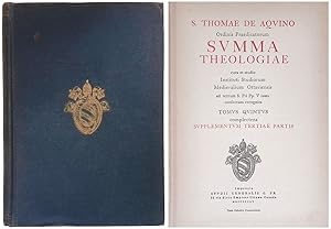 Summa Theologiae. Tomus Quintus complectens Supplementum Tertiae Partis