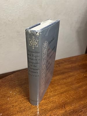 Image du vendeur pour Assemblies and Representation in Languedoc in the Thirteenth Century mis en vente par Chris Duggan, Bookseller