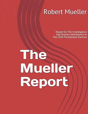 Bild des Verkufers fr Mueller Report zum Verkauf von moluna