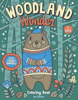 Bild des Verkufers fr Woodland Wonder: Cozy Forest Animals Coloring Book zum Verkauf von moluna