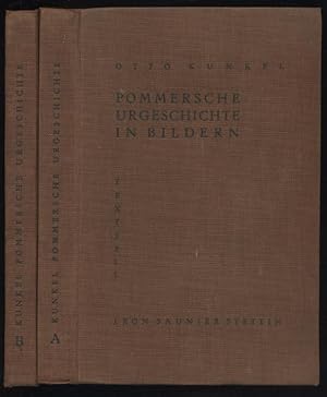 Bild des Verkufers fr Pommersche Urgeschichte in Bildern. Textteil/Tafelteil. Herausgegeben vom Direktor des Provinzialmuseums und Vertrauensmann fr die Bodenaltertmer in Pommern. zum Verkauf von Johann Nadelmann Antiquariat