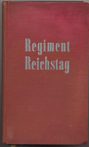 Seller image for Regiment Reichstag. Kampf um Berlin Januar 1919. for sale by Johann Nadelmann Antiquariat