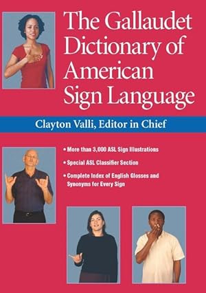 Bild des Verkufers fr The Gallaudet Dictionary of American Sign Language zum Verkauf von moluna