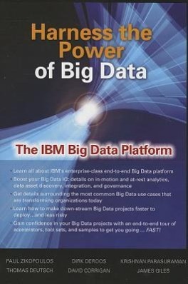 Bild des Verkufers fr Harness the Power of Big Data the IBM Big Data Platform zum Verkauf von moluna