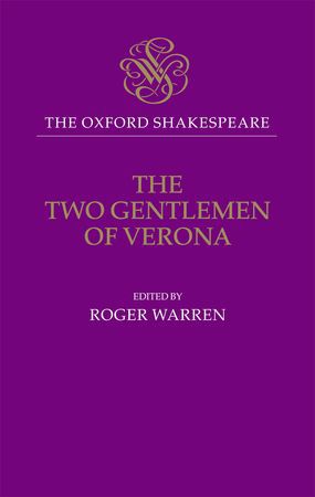 Seller image for The Oxford Shakespeare: The Two Gentlemen of Verona for sale by moluna