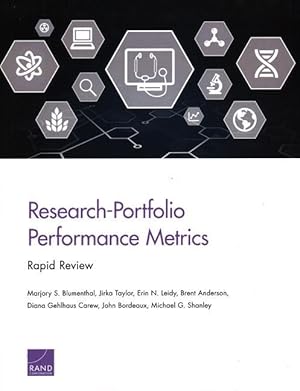 Bild des Verkufers fr Research-Portfolio Performance Metrics: Rapid Review zum Verkauf von moluna