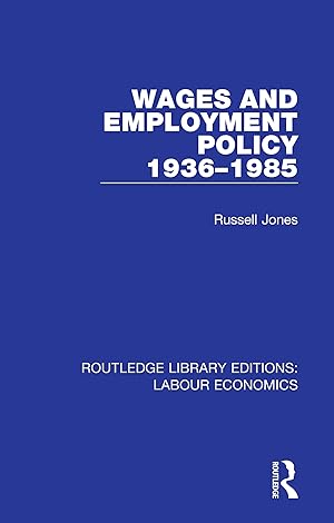 Seller image for Wages and Employment Policy 1936-1985 for sale by moluna