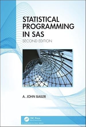 Image du vendeur pour Bailer, A: Statistical Programming in SAS mis en vente par moluna