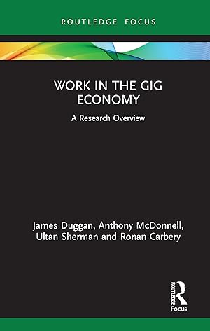 Seller image for Duggan, J: Work in the Gig Economy for sale by moluna