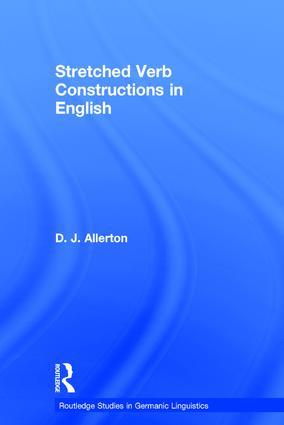 Seller image for Allerton, D: Stretched Verb Constructions in English for sale by moluna