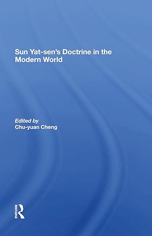 Imagen del vendedor de Sun Yatsen\ s Doctrine In The Modern World a la venta por moluna
