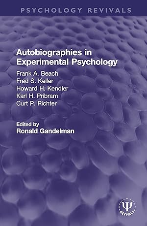 Seller image for Autobiographies in Experimental Psychology for sale by moluna