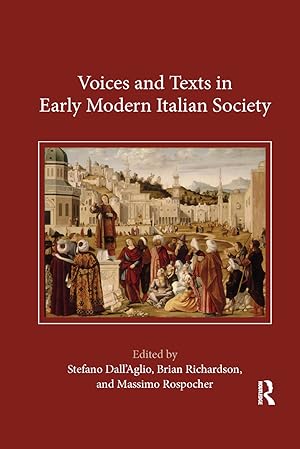 Seller image for Voices and Texts in Early Modern Italian Society for sale by moluna