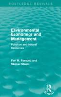 Seller image for Forsund, F: Environmental Economics and Management for sale by moluna