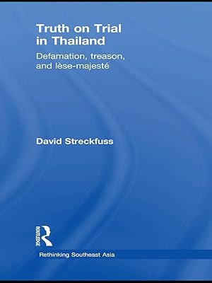 Imagen del vendedor de Streckfuss, D: Truth on Trial in Thailand a la venta por moluna