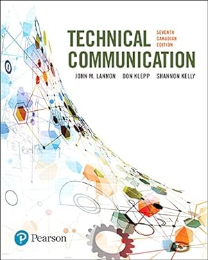 Seller image for Technical Communications, Seventh Canadian Edition 7th Edition for sale by WeBuyBooks