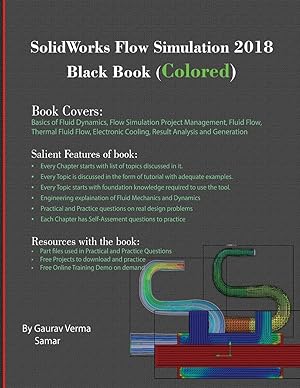 Bild des Verkufers fr SolidWorks Flow Simulation 2018 Black Book (Colored) zum Verkauf von moluna