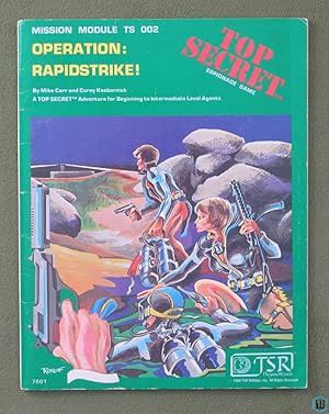 Seller image for Operation Rapidstrike (Top Secret RPG Module TS002) for sale by Wayne's Books