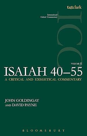 Imagen del vendedor de Isaiah 40-55, Volume 2: A Critical and Exegetical Commentary a la venta por moluna