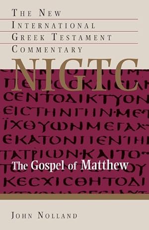 Immagine del venditore per The Gospel of Matthew: A Commentary on the Greek Text venduto da moluna