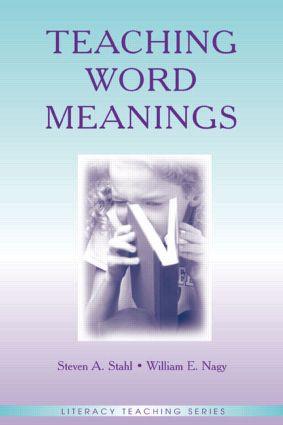 Seller image for Stahl, S: Teaching Word Meanings for sale by moluna