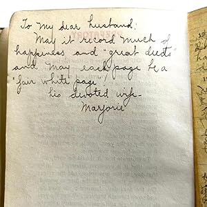 1919-1923 Diary of a Washington and Annapolis Newlywed Balancing Her Husband's US Navy Career and...
