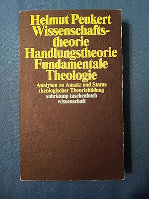 Bild des Verkufers fr Wissenschaftstheorie - Handlungstheorie - fundamentale Theologie : Analysen zu Ansatz u. Status theol. Theoriebildung. Suhrkamp-Taschenbuch Wissenschaft ; 231 zum Verkauf von Antiquariat BehnkeBuch