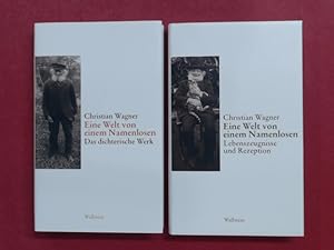 Bild des Verkufers fr Eine Welt von einem Namenlosen (vollstndig in 2 Bnden). Das dichterische Werk. Lebenszeugnisse und Rezeption. 80. Verffentlichung aus der Reihe "Verffentlichungen der Deutschen Akdemie fr Sprache und Dichtung, Darmstadt". zum Verkauf von Wissenschaftliches Antiquariat Zorn