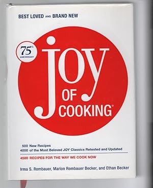 Imagen del vendedor de Joy of Cooking, 75th Anniversary Edition a la venta por Turn-The-Page Books