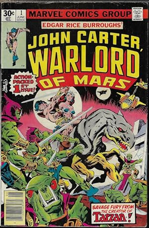 Seller image for JOHN CARTER WARLORD OF MARS: June #1, 1977 for sale by Books from the Crypt