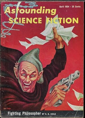 Imagen del vendedor de ASTOUNDING Science Fiction: April, Apr. 1954 a la venta por Books from the Crypt
