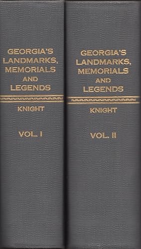 Georgia's Landmarks, Memorials and Legends Complete in Two Volumes