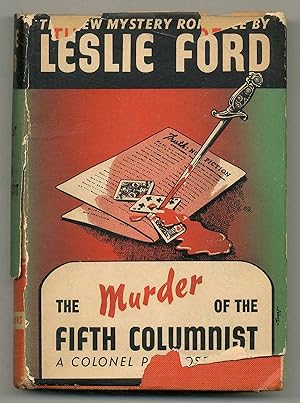 Image du vendeur pour The Murder of a Fifth Columnist mis en vente par Between the Covers-Rare Books, Inc. ABAA