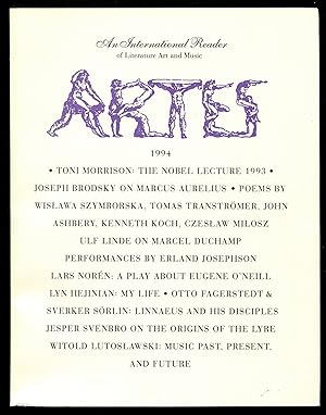Bild des Verkufers fr Artes: An International Reader of Literature Art and Music - Vol. I, 1994 zum Verkauf von Between the Covers-Rare Books, Inc. ABAA