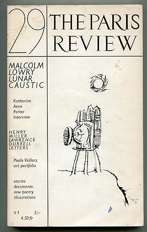 Bild des Verkufers fr The Paris Review: Number 29, Winter / Spring 1963 zum Verkauf von Between the Covers-Rare Books, Inc. ABAA