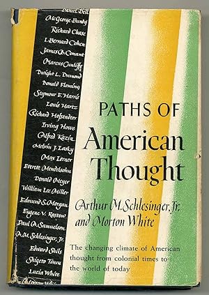 Seller image for Paths of American Thought for sale by Between the Covers-Rare Books, Inc. ABAA