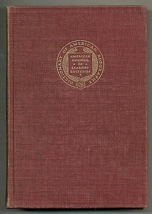 Immagine del venditore per Dictionary of American Biography-Volume III, Part 1: Cushman-Eberle venduto da Between the Covers-Rare Books, Inc. ABAA