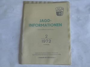 Seller image for Jagd-Information. Damwildbewirtschaftung. Heft 2, 1972 (2. Jahrgang) for sale by Celler Versandantiquariat